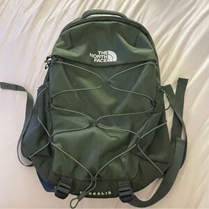 The North Face Borealis School Laptop Backpack, Thyme Light Heather/Thyme